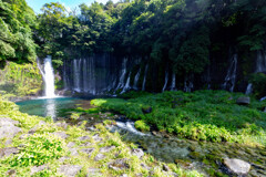 富士山　白糸の滝