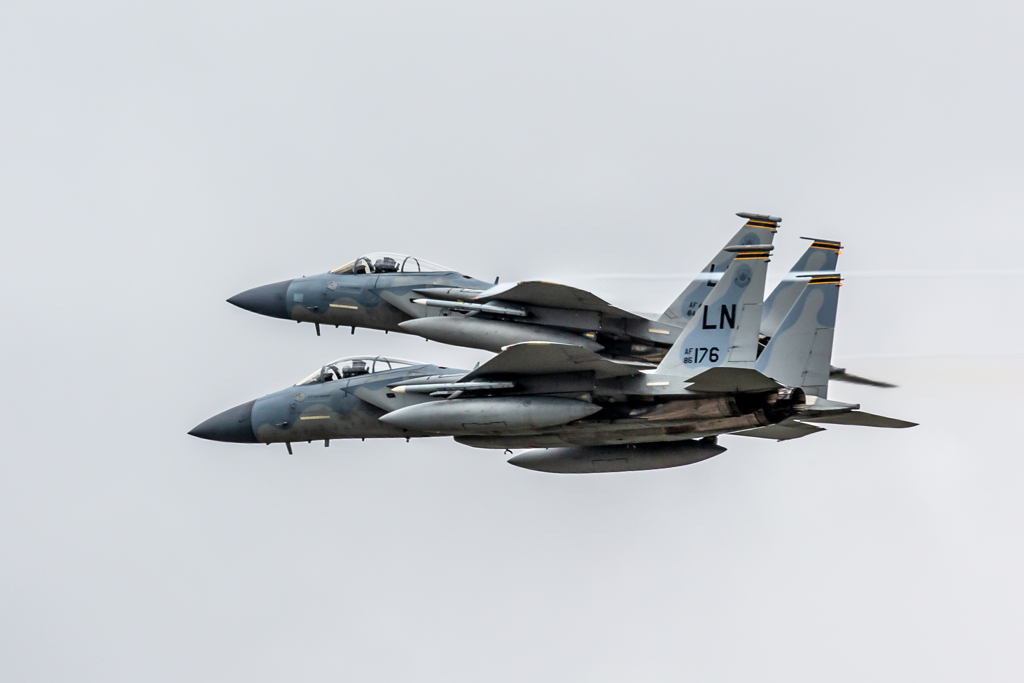 F15 from 494th Fighter Squadron