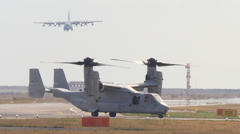 Osprey and C130