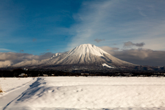 大山雪降り４
