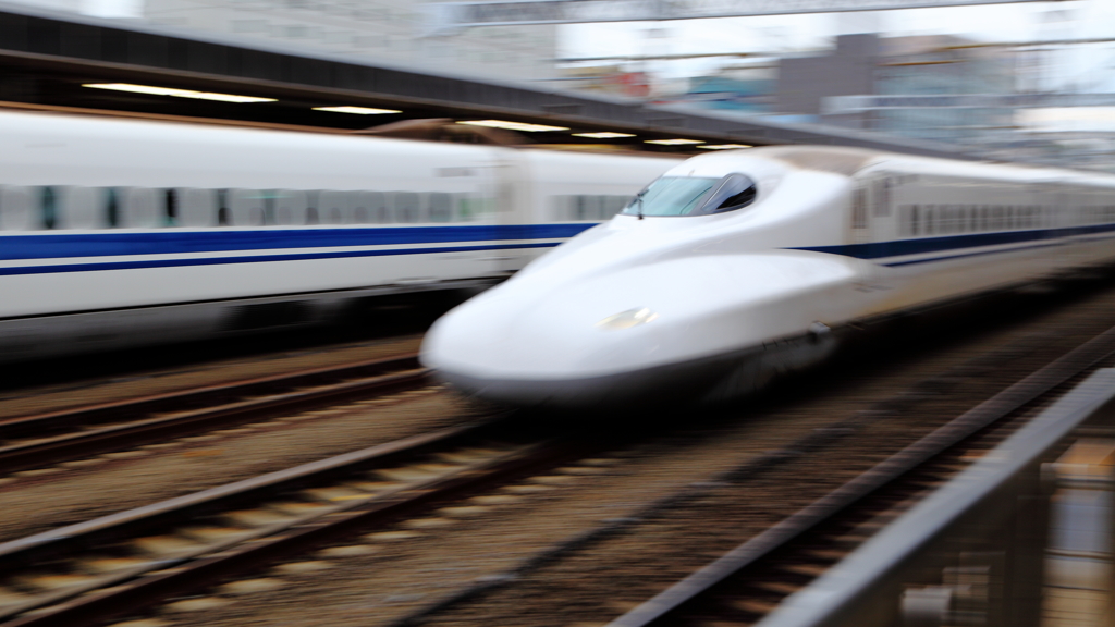 静岡駅通過