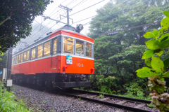 箱根登山鉄道は動いています