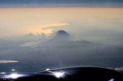 富士山とボーイング737