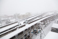 大雪で鉄道が運休2 大雪で鉄道が運休2