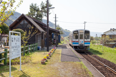 若桜鉄道　隼駅停車