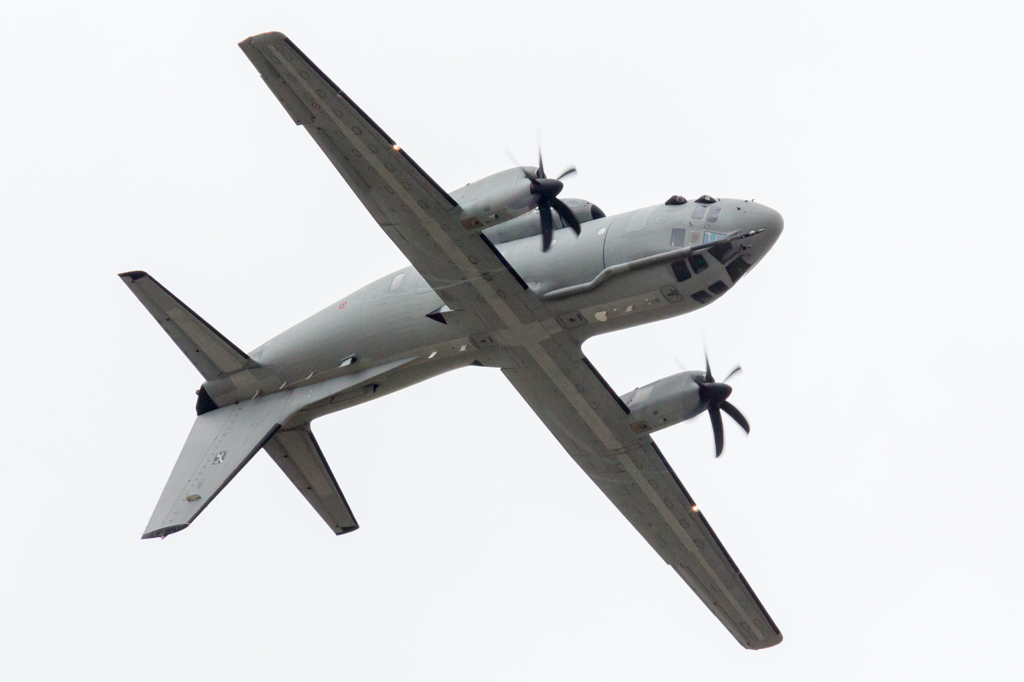 RIAT2017:C-27J Spartan 　ロール中！