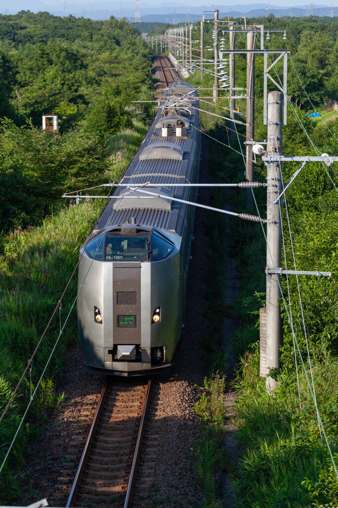 千歳線　美々ー沼ノ端間