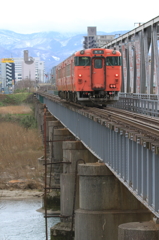 山陰本線　鳥取　千代川橋梁