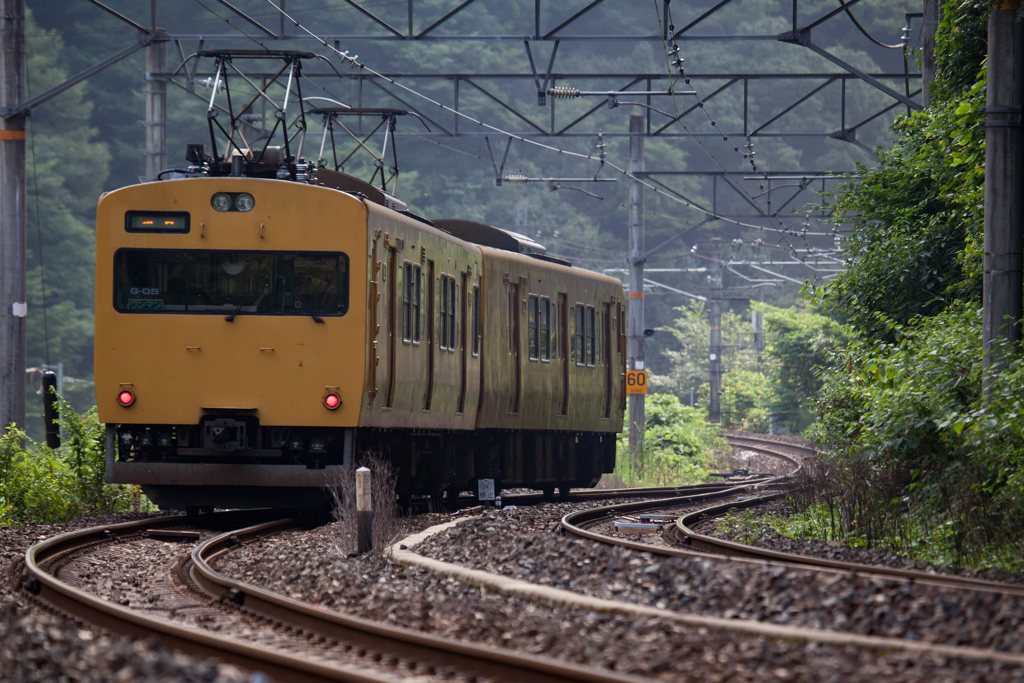 涼しい渓谷の駅です（阿哲狭）３