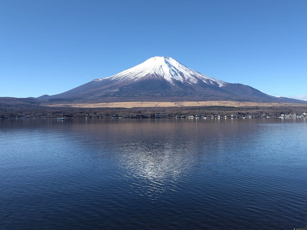 富士山　冬景色