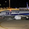 787の夜景です。