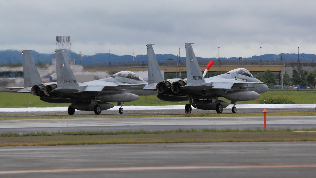 F15が2機