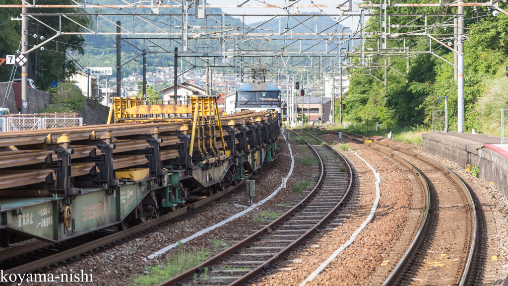 150mレール輸送中３