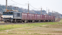伯備線の貨物列車