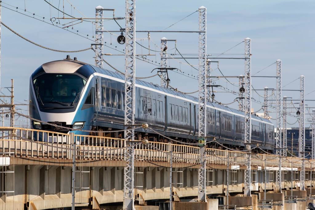 馬入川鉄橋　東海道線下り