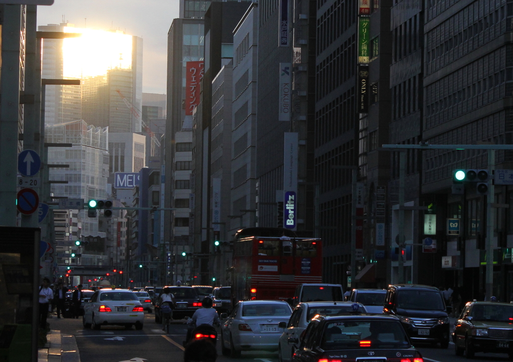金曜の日本橋～銀座