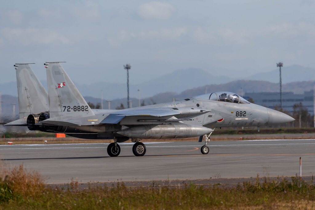 千歳基地　F15　待機