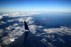 名古屋を過ぎ富士山が見え始め