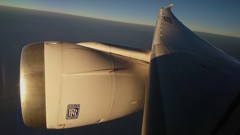 朝日に向かって