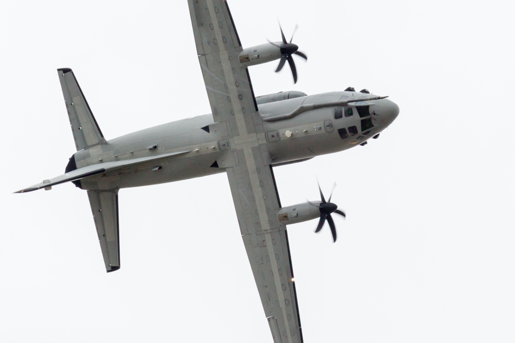 RIAT2017:C-27J Spartan 　ロール中！