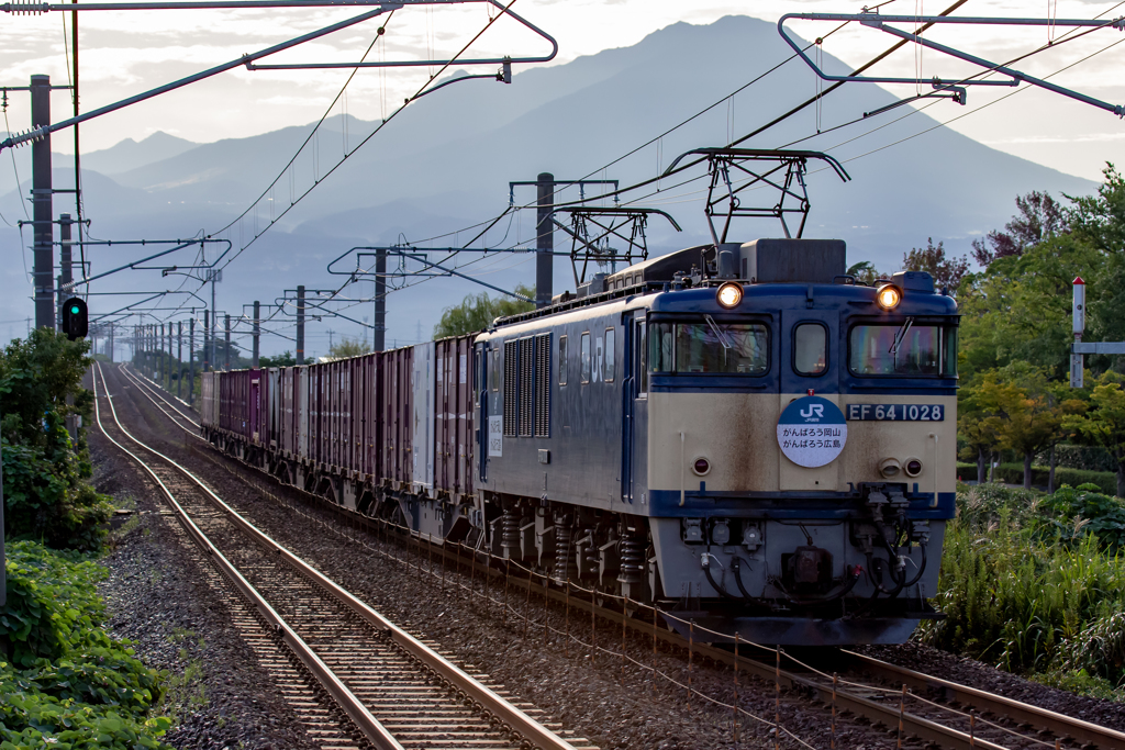 日野川　貨物列車