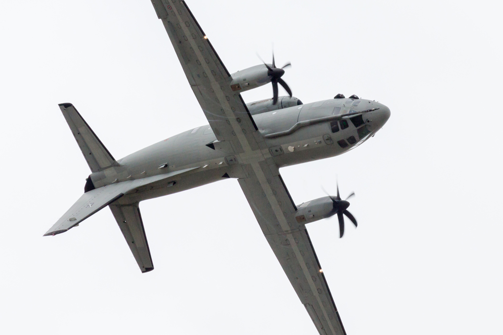 RIAT2017:C-27J Spartan 　ロール中！