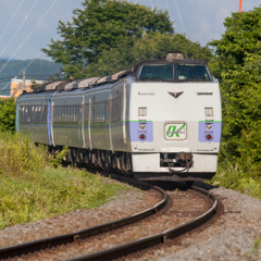 石北本線　特急オホーツク（２階運転席）