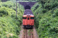 山陰線　桃観トンネル