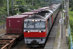 カシオペアと機関車