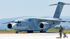 C2が美保基地から出動