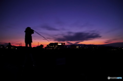First shooting at the Senri River⑩
