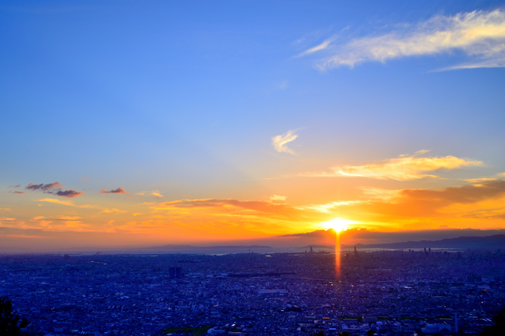 信貴さんから瀬戸内海