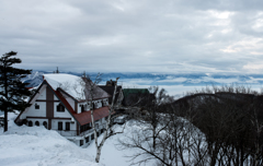 ペンションからの風景