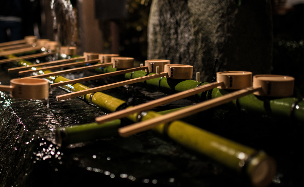 上賀茂神社　手水舎