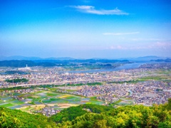 青と緑