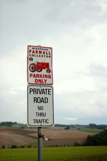 road sign