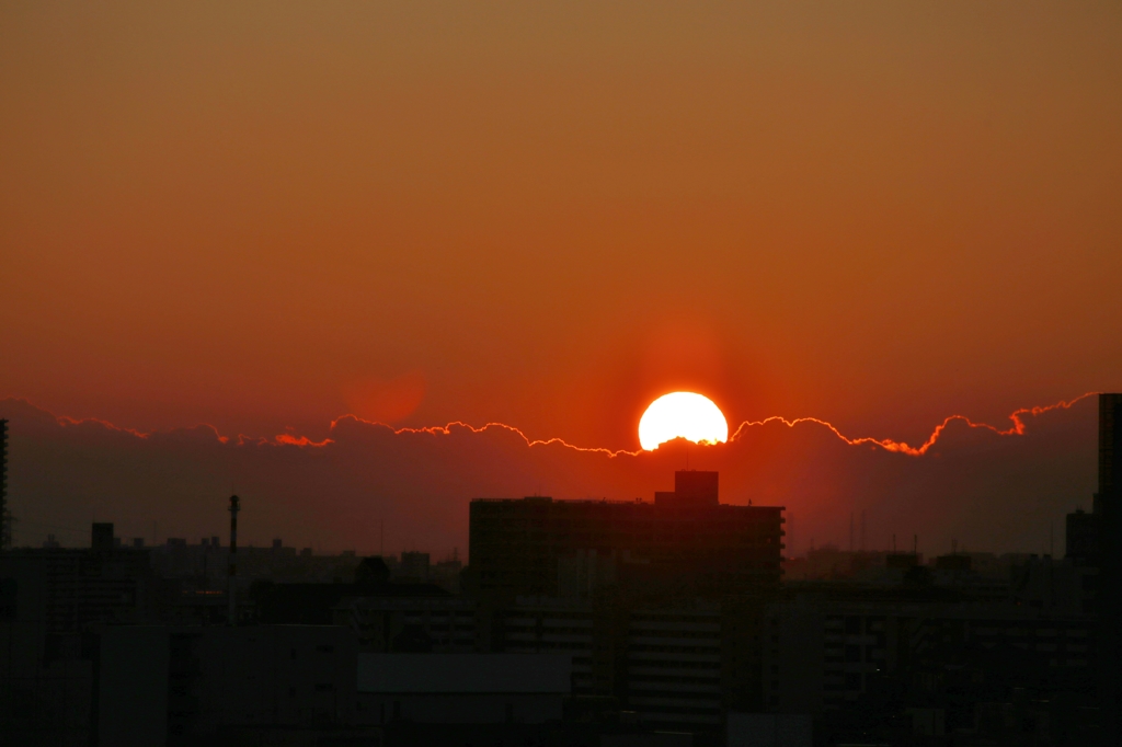 初日の出　