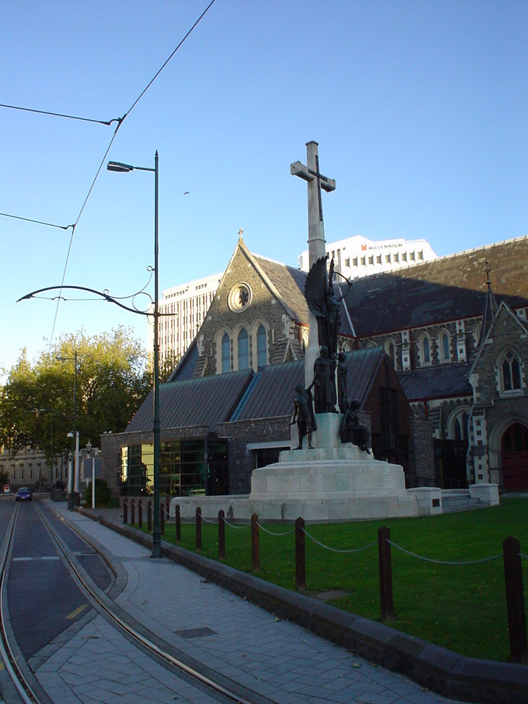 2005年のクライストチャーチ大聖堂