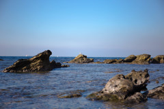 富津の海