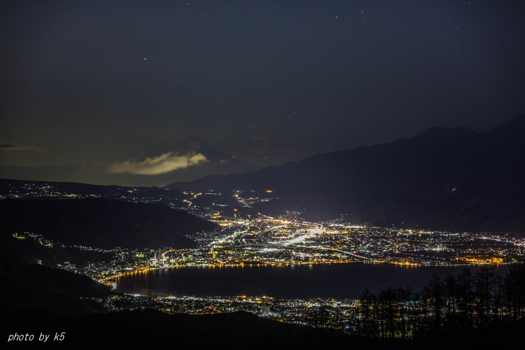 高ボッチ夜景
