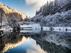 雪景写り込み