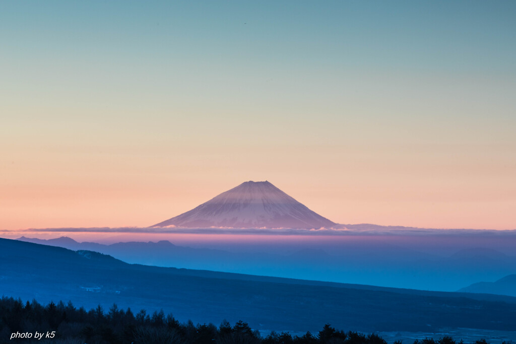 朝の光
