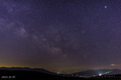 Mt.fujiと天の川1
