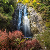 滝と紅葉