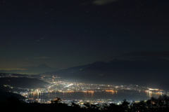 高ボッチ高原view2016.12.11-流れ星