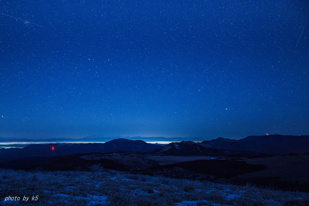 霧ヶ峰高原夜景1