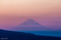 霧ヶ峰からの富士