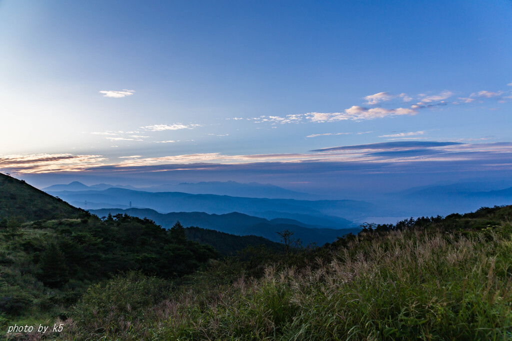 高ボッチ朝景