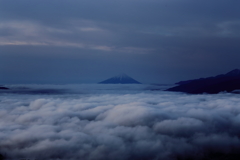 輝く雲海