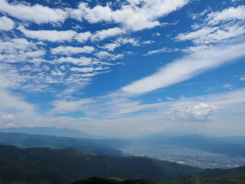 高ボッチ高原～雲1～